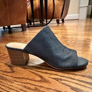Aerosoles denim slide Size 9